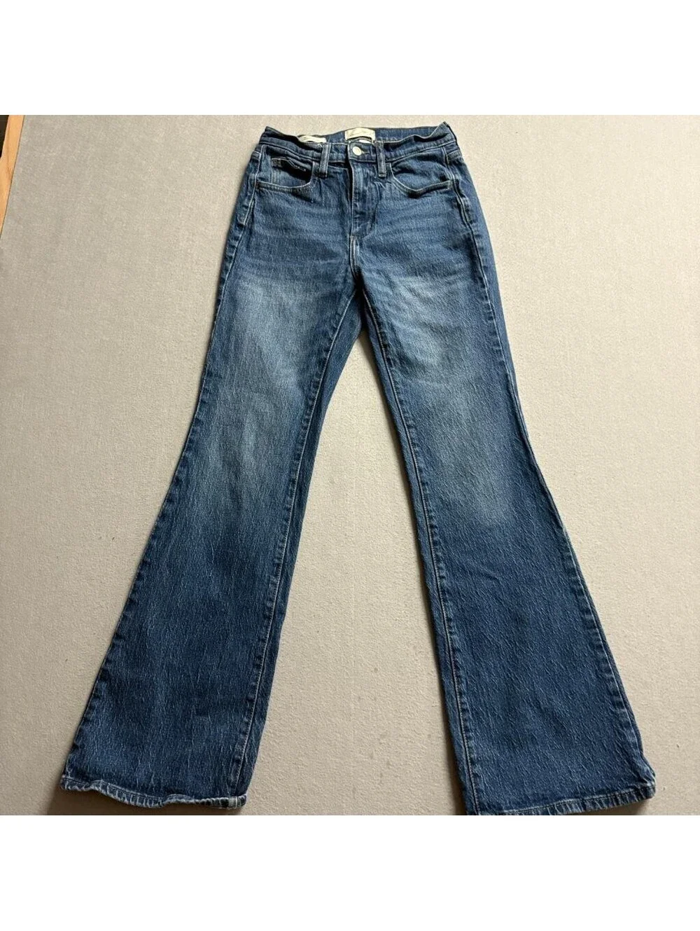 Universal Thread High Rise Flare Jeans Womens 2/26R Blue Stretch Denim